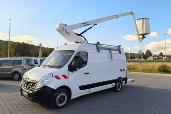 Renault MASTER / PODNOŚNIK KOSZOWY / ZWYŻKA 12M /