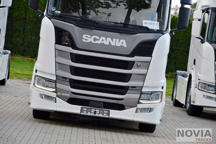 Scania R450 BEZ EGR | LOW DECK | FULL LED | BAKI 1400 L | PRZEDNIE I TYLNE ZAWIESZENIE PNEUMATYCZNE zdjęcie 4