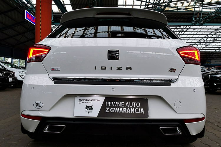 Seat Ibiza FR FullLed 115KM 2xKlimatronic 3Lata GWARANCJA I-wł Kraj Bezwypadkowy 4x2 zdjęcie 53