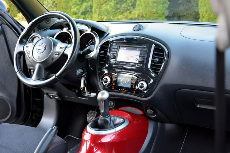 Nissan Juke 1.6i(117KM) Duża Navi Kamera Klimatronic Alcantara Alu 17"ASO zdjęcie 19