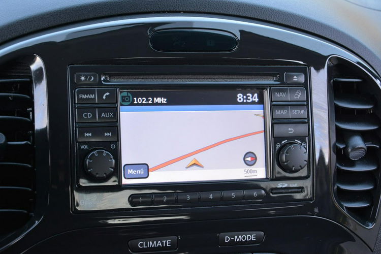 Nissan Juke 1.6i(117KM) Duża Navi Kamera Klimatronic Alcantara Alu 17"ASO zdjęcie 26