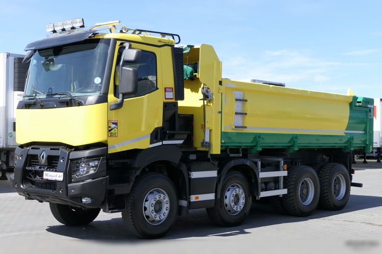 Renault K 520 / 8x4 / WYWROTKA + HYDROBURTA / BORDMATIC / 2020 ROK / EURO 6 / zdjęcie 13