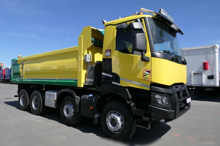 Renault K 520 / 8x4 / WYWROTKA + HYDROBURTA / BORDMATIC / 2020 ROK / EURO 6 / zdjęcie 22