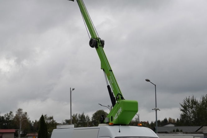 Renault MASTER / PODNOŚNIK KOSZOWY - 14 metrów / WZWYŻKA / 2016 ROK zdjęcie 10