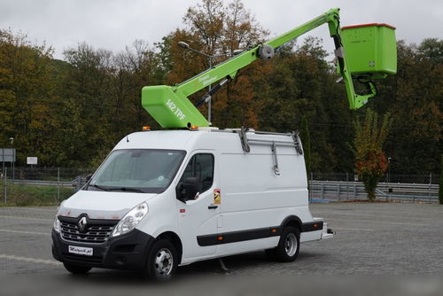 Renault MASTER / PODNOŚNIK KOSZOWY - 14 metrów / WZWYŻKA / 2016 ROK