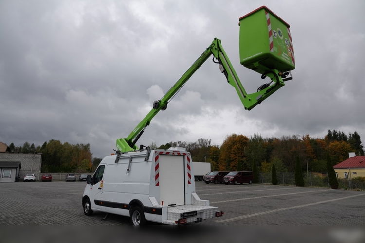 Renault MASTER / PODNOŚNIK KOSZOWY - 14 metrów / WZWYŻKA / 2016 ROK zdjęcie 6