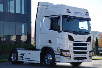 Scania R 500 / RETARDER / I-PARK COOL / 2019 ROK / ALUFELGI / OPONY 100% / SPROWADZONA / PO ZŁOTYM KONTRAKCIE SERWISOWYM 