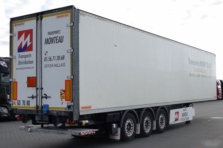 Fruehauf / KONTENER / KOFFER / + WINDA ZAŁADOWCZA /  DOPPELSTOCK / PODWÓJNA PODŁOGA / KOSZ NA PALETY /BARDZO MOCNA PODŁOGA: SZYNA-DESKA zdjęcie 11