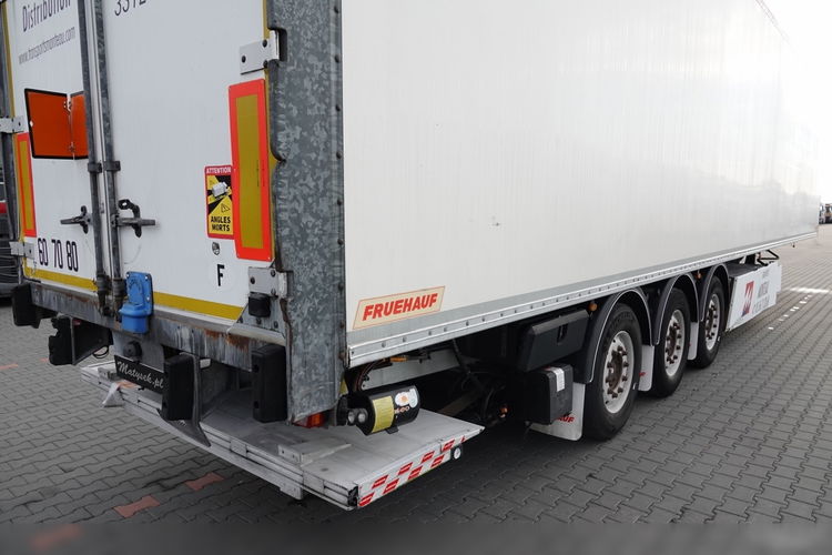 Fruehauf / KONTENER / KOFFER / + WINDA ZAŁADOWCZA /  DOPPELSTOCK / PODWÓJNA PODŁOGA / KOSZ NA PALETY /BARDZO MOCNA PODŁOGA: SZYNA-DESKA zdjęcie 24