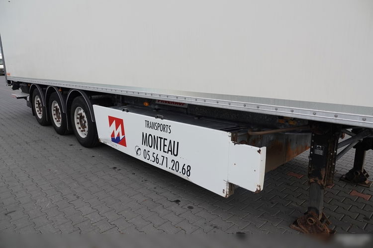 Fruehauf / KONTENER / KOFFER / + WINDA ZAŁADOWCZA /  DOPPELSTOCK / PODWÓJNA PODŁOGA / KOSZ NA PALETY /BARDZO MOCNA PODŁOGA: SZYNA-DESKA zdjęcie 25