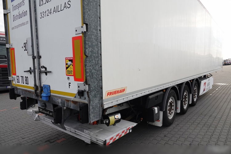 Fruehauf / KONTENER / KOFFER / + WINDA ZAŁADOWCZA /  DOPPELSTOCK / PODWÓJNA PODŁOGA / KOSZ NA PALETY /BARDZO MOCNA PODŁOGA: SZYNA-DESKA zdjęcie 31