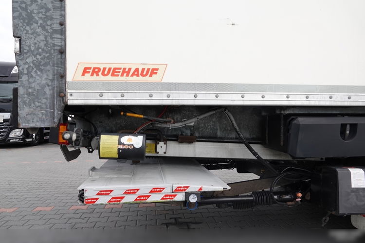 Fruehauf / KONTENER / KOFFER / + WINDA ZAŁADOWCZA /  DOPPELSTOCK / PODWÓJNA PODŁOGA / KOSZ NA PALETY /BARDZO MOCNA PODŁOGA: SZYNA-DESKA zdjęcie 33