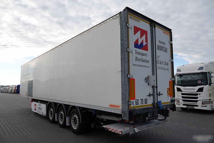 Fruehauf / KONTENER / KOFFER / + WINDA ZAŁADOWCZA /  DOPPELSTOCK / PODWÓJNA PODŁOGA / KOSZ NA PALETY /BARDZO MOCNA PODŁOGA: SZYNA-DESKA zdjęcie 6