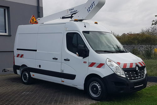 Renault Master L2H2 ZWYŻKA UDT PODNOŚNIK KOSZOWY FRANCE ELEVATEUR DMC 2500 KG