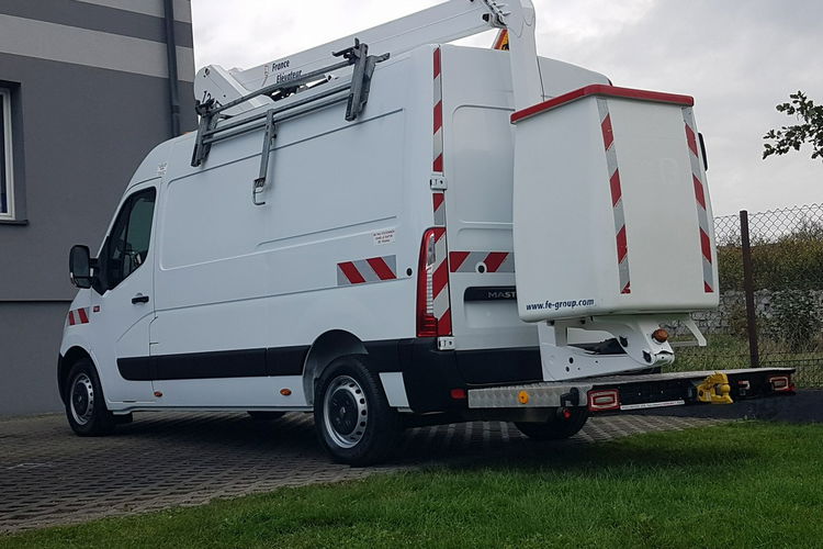 Renault Master L2H2 ZWYŻKA UDT PODNOŚNIK KOSZOWY FRANCE ELEVATEUR DMC 2500 KG zdjęcie 28