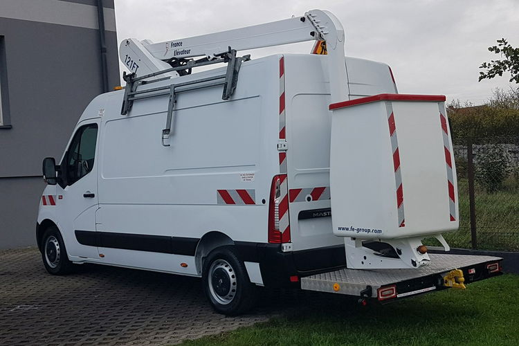 Renault Master L2H2 ZWYŻKA UDT PODNOŚNIK KOSZOWY FRANCE ELEVATEUR DMC 2500 KG zdjęcie 3