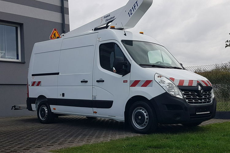 Renault Master L2H2 ZWYŻKA UDT PODNOŚNIK KOSZOWY FRANCE ELEVATEUR DMC 2500 KG zdjęcie 30