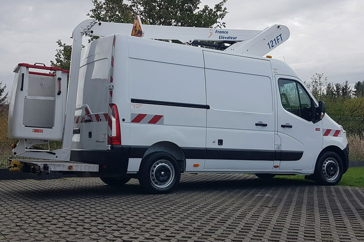 Renault Master L2H2 ZWYŻKA UDT PODNOŚNIK KOSZOWY FRANCE ELEVATEUR DMC 2500 KG zdjęcie 33