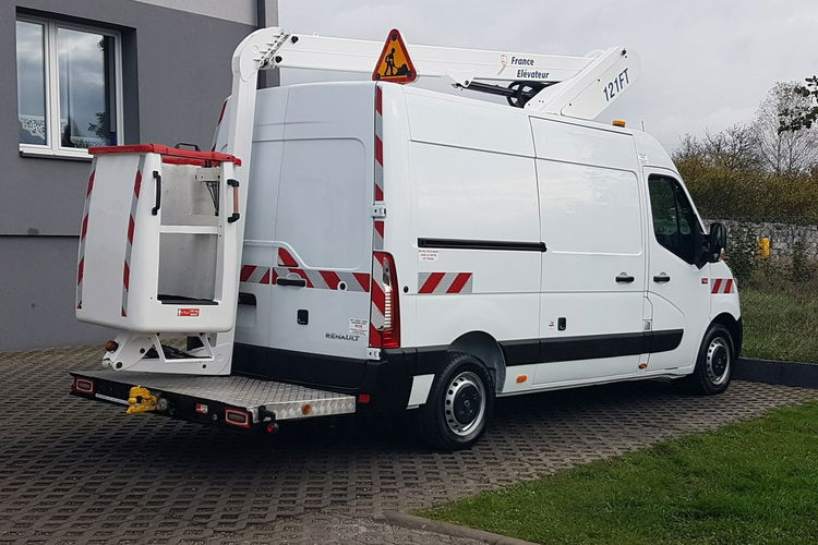 Renault Master L2H2 ZWYŻKA UDT PODNOŚNIK KOSZOWY FRANCE ELEVATEUR DMC 2500 KG zdjęcie 4