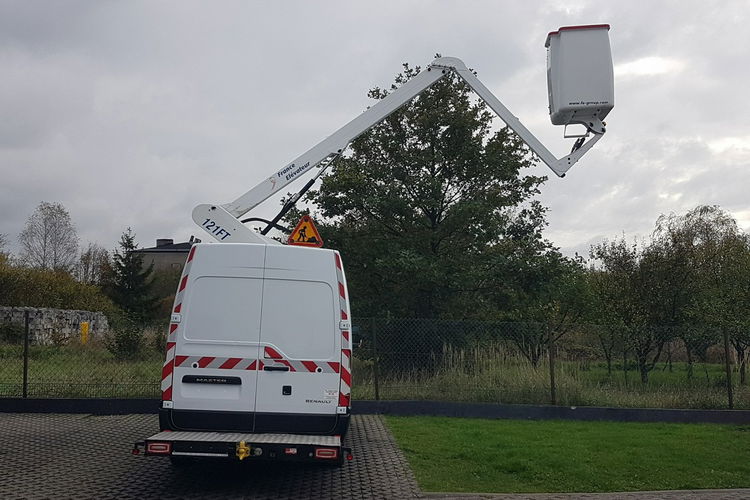 Renault Master L2H2 ZWYŻKA UDT PODNOŚNIK KOSZOWY FRANCE ELEVATEUR DMC 2500 KG zdjęcie 7