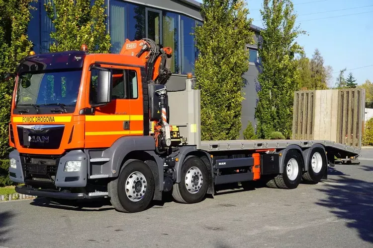 MAN TGS 35.360 E6 8×2 / Laweta / HDS FASSI F235 zdjęcie 21