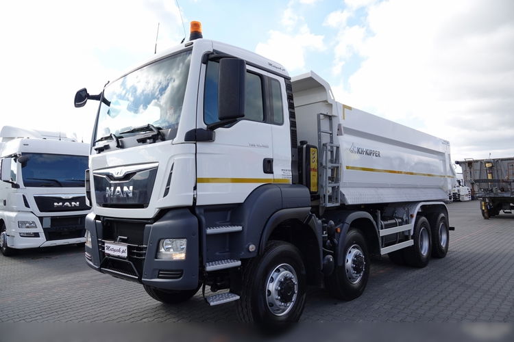 MAN TGS 41.460 / 8x8 / WYWROTKA TYLNOZSYP / UAL / KH-KIPPER / EURO 6 / 2019 ROK  zdjęcie 9