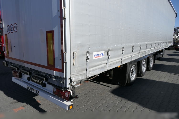 Schmitz FIRANKA MEGA / LOWDECK / PODNOSZONY DACH / opony 445/45 R19, 5 / 2015 ROK / MEGA VARIOS  zdjęcie 13