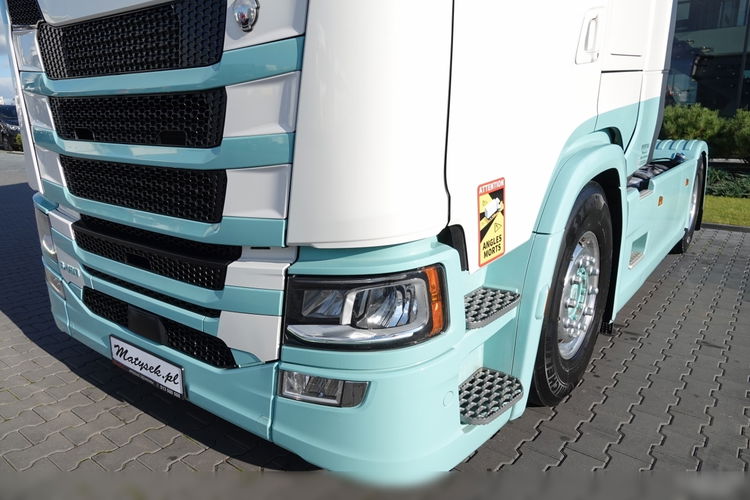 Scania S 450 / RETARDER / I-PARK COOL / CAŁA NA PODUSZKACH / ALUSY / NAVI / XENONY / OPONY 100 % / SPROWADZONA / PO ZŁOTYM KONTRAKCIE SERWISOWYM  zdjęcie 10