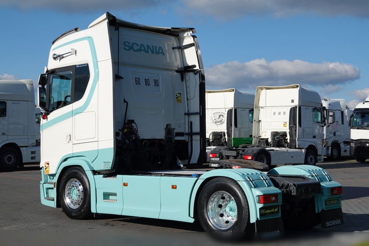 Scania S 450 / RETARDER / I-PARK COOL / CAŁA NA PODUSZKACH / ALUSY / NAVI / XENONY / OPONY 100 % / SPROWADZONA / PO ZŁOTYM KONTRAKCIE SERWISOWYM  zdjęcie 6