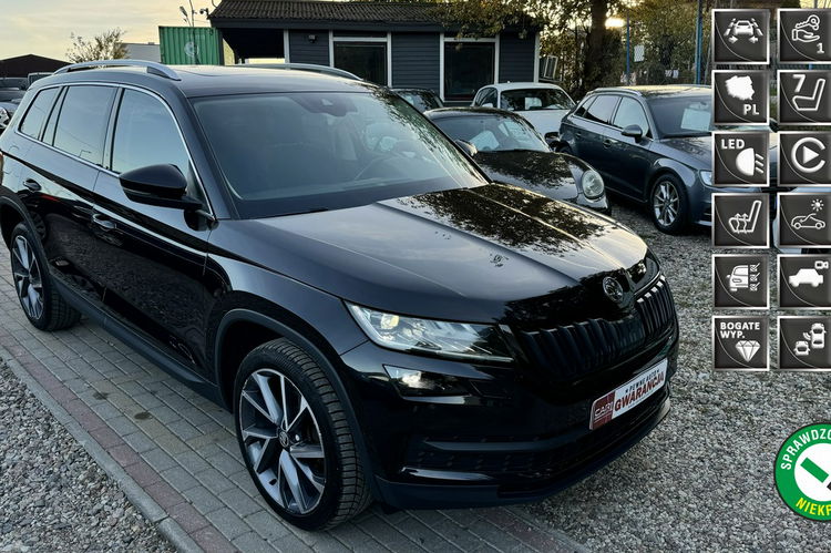 Skoda Kodiaq 1.5 tsi automat panorama skóry lull led rada Navi kamera 7.osb. 1.r.gw zdjęcie 1