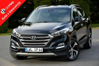 Hyundai Tucson 2.0CRD-I 185KM Skóry Ledy bi-Xenon 4WD Navi Kamera Park Assist ALU19