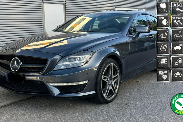 Mercedes CLS 63 AMG 63s amg radary full led 4-Matic mały przebieg zamiana 1.r.gwar zdjęcie 1