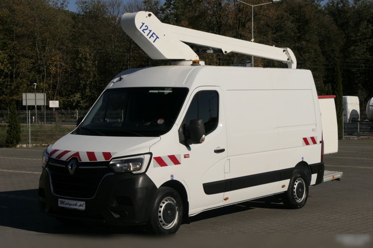 Renault MASTER / PODNOŚNIK KOSZOWY - 12 metrów / WZWYŻKA / 2020 ROK zdjęcie 12