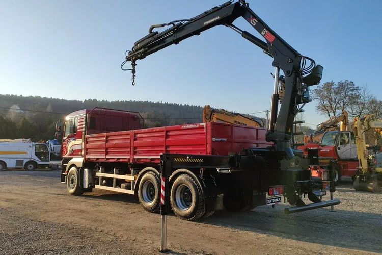 Man 26.440 6x4 HDS HIAB 166 B-3 DUO Wywrotka Meiller 2-stronna zdjęcie 13