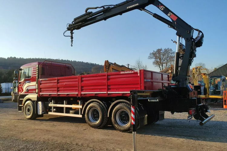 Man 26.440 6x4 HDS HIAB 166 B-3 DUO Wywrotka Meiller 2-stronna zdjęcie 14