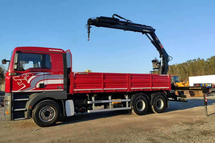 Man 26.440 6x4 HDS HIAB 166 B-3 DUO Wywrotka Meiller 2-stronna zdjęcie 15