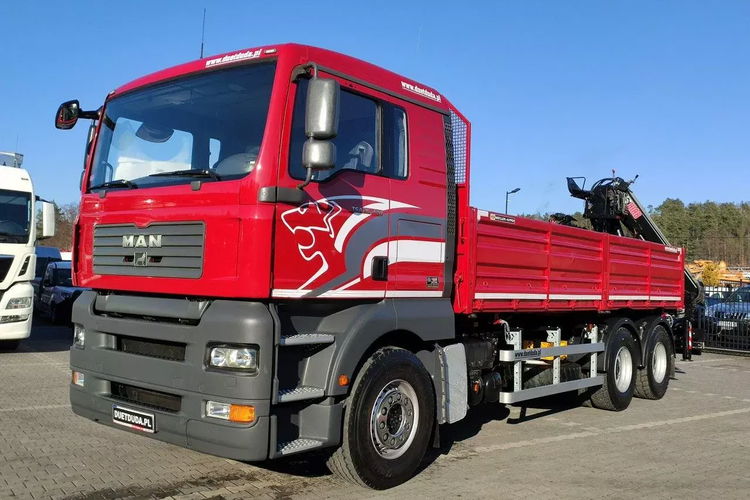 Man 26.440 6x4 HDS HIAB 166 B-3 DUO Wywrotka Meiller 2-stronna zdjęcie 16