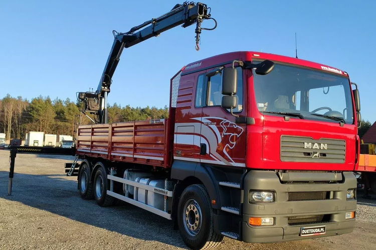 Man 26.440 6x4 HDS HIAB 166 B-3 DUO Wywrotka Meiller 2-stronna zdjęcie 2