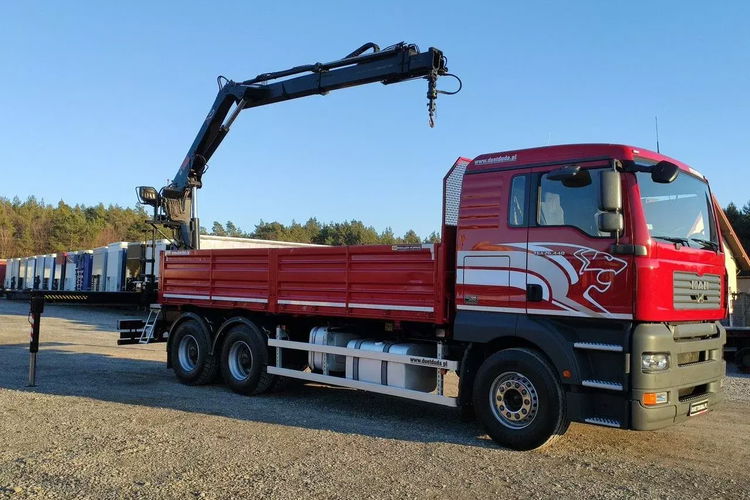 Man 26.440 6x4 HDS HIAB 166 B-3 DUO Wywrotka Meiller 2-stronna zdjęcie 4