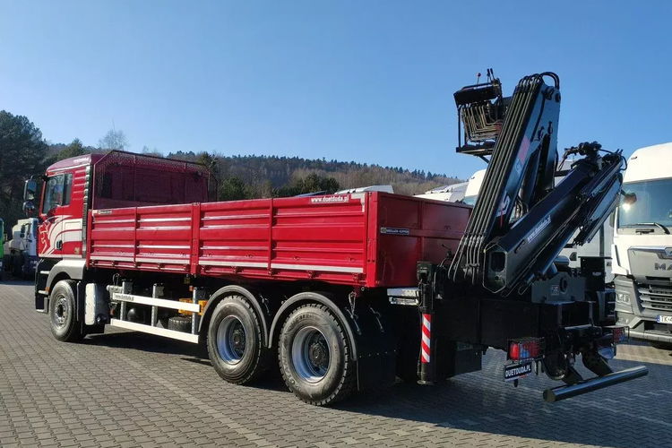 Man 26.440 6x4 HDS HIAB 166 B-3 DUO Wywrotka Meiller 2-stronna zdjęcie 8