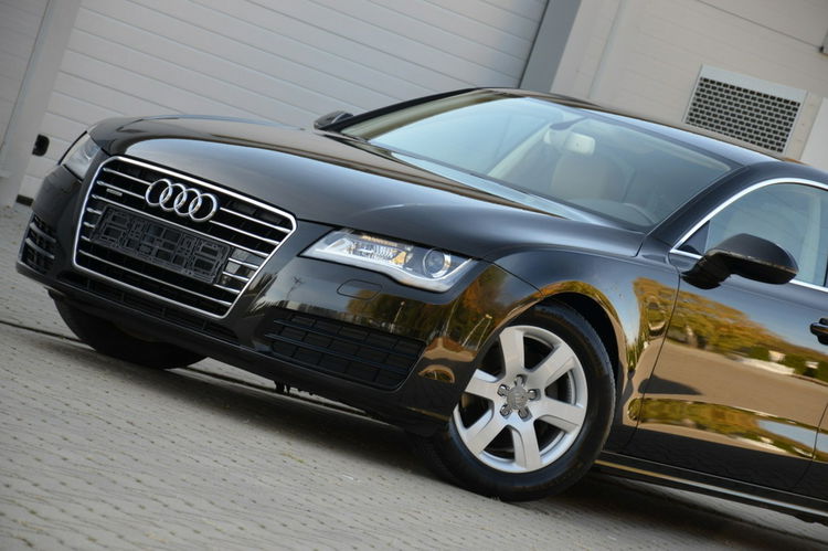 Audi A7 Zarejestrowane 3.0TDI Quattro Serwis LED Navi Bi-xenon Krem Skóra zdjęcie 18