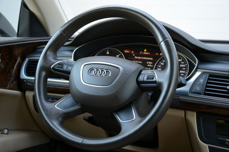 Audi A7 Zarejestrowane 3.0TDI Quattro Serwis LED Navi Bi-xenon Krem Skóra zdjęcie 33