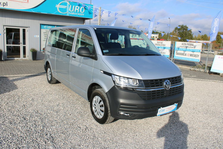 Volkswagen Transporter 9 miejscowy F-VAT Salon Polska LONG Gwarancja zdjęcie 3