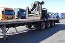 Samro NACZEPA PLATFORMA / + HDS HIAB R 150 F3 - WYSÓW : 8 METRÓW zdjęcie 10