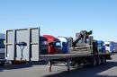 Samro NACZEPA PLATFORMA / + HDS HIAB R 150 F3 - WYSÓW : 8 METRÓW zdjęcie 1