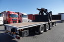 Samro NACZEPA PLATFORMA / + HDS HIAB R 150 F3 - WYSÓW : 8 METRÓW zdjęcie 5