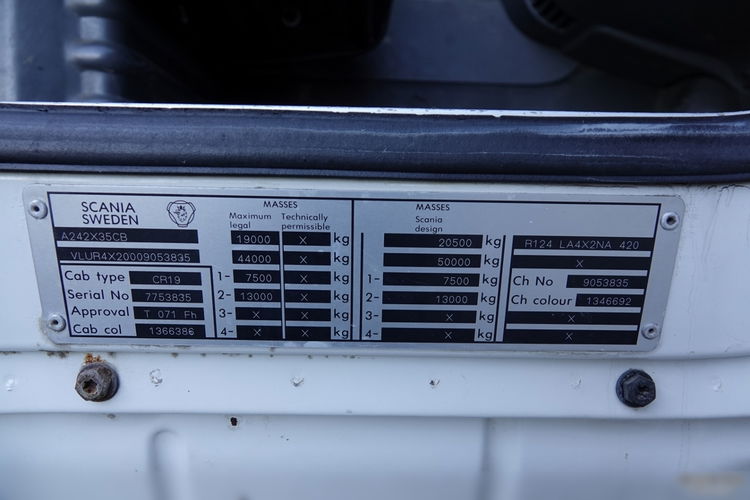 Scania 124L 420 / SPROWADZONA / 700 tys.km !!! / HYDRAULIKA / MANUAL / zdjęcie 35