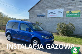 Volkswagen Caddy 2.0 MPI 109 KM 5 osobowy przebieg jedyne 43tys km NOWY Gaz/LPG