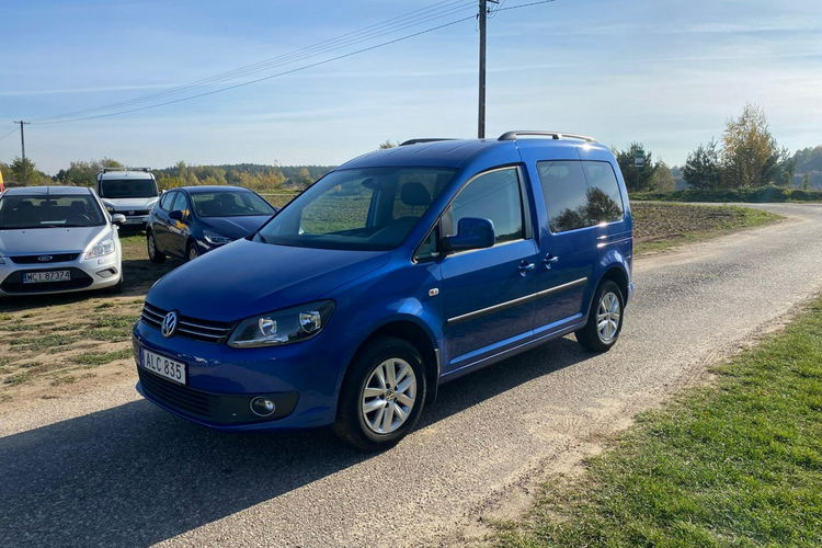 Volkswagen Caddy 2.0 MPI 109 KM 5 osobowy przebieg jedyne 43tys km NOWY Gaz/LPG zdjęcie 2