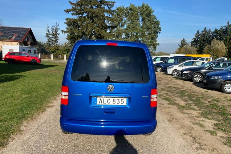 Volkswagen Caddy 2.0 MPI 109 KM 5 osobowy przebieg jedyne 43tys km NOWY Gaz/LPG zdjęcie 6